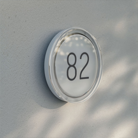 Lisc Number Wall Light
